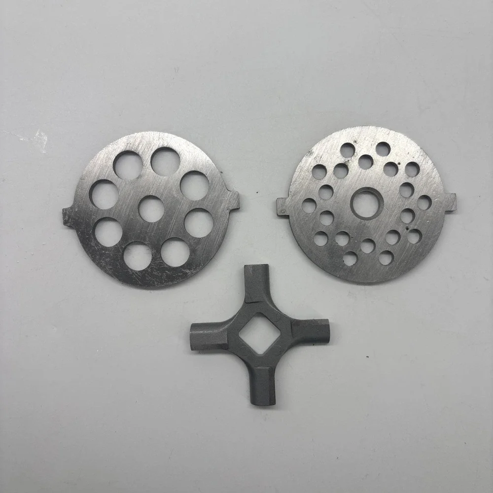 Kitchen Aid Food Grinder Fine & Coarse Plate Knife Blade Mixer Attachment Parts